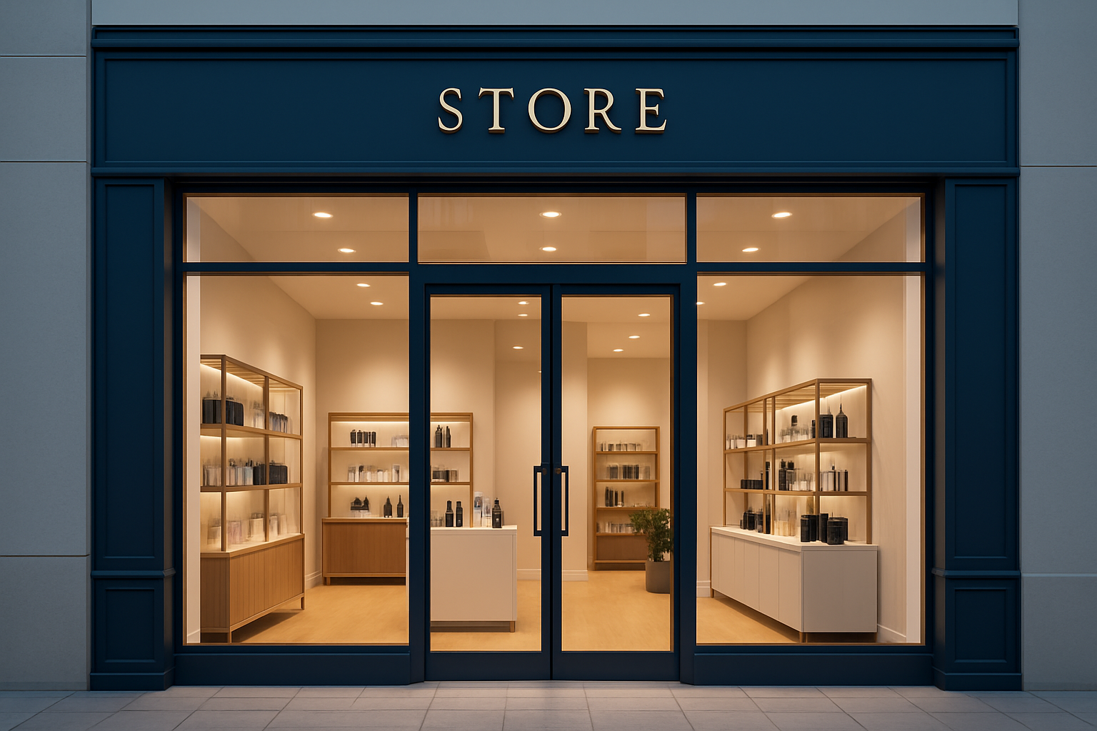 Generate a image for my new store