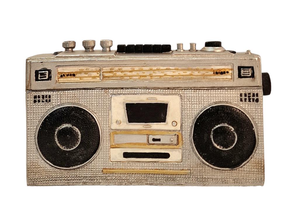 Radio Retro Design Money Box 21cm-0