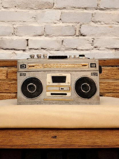 Radio Retro Design Money Box 21cm-3