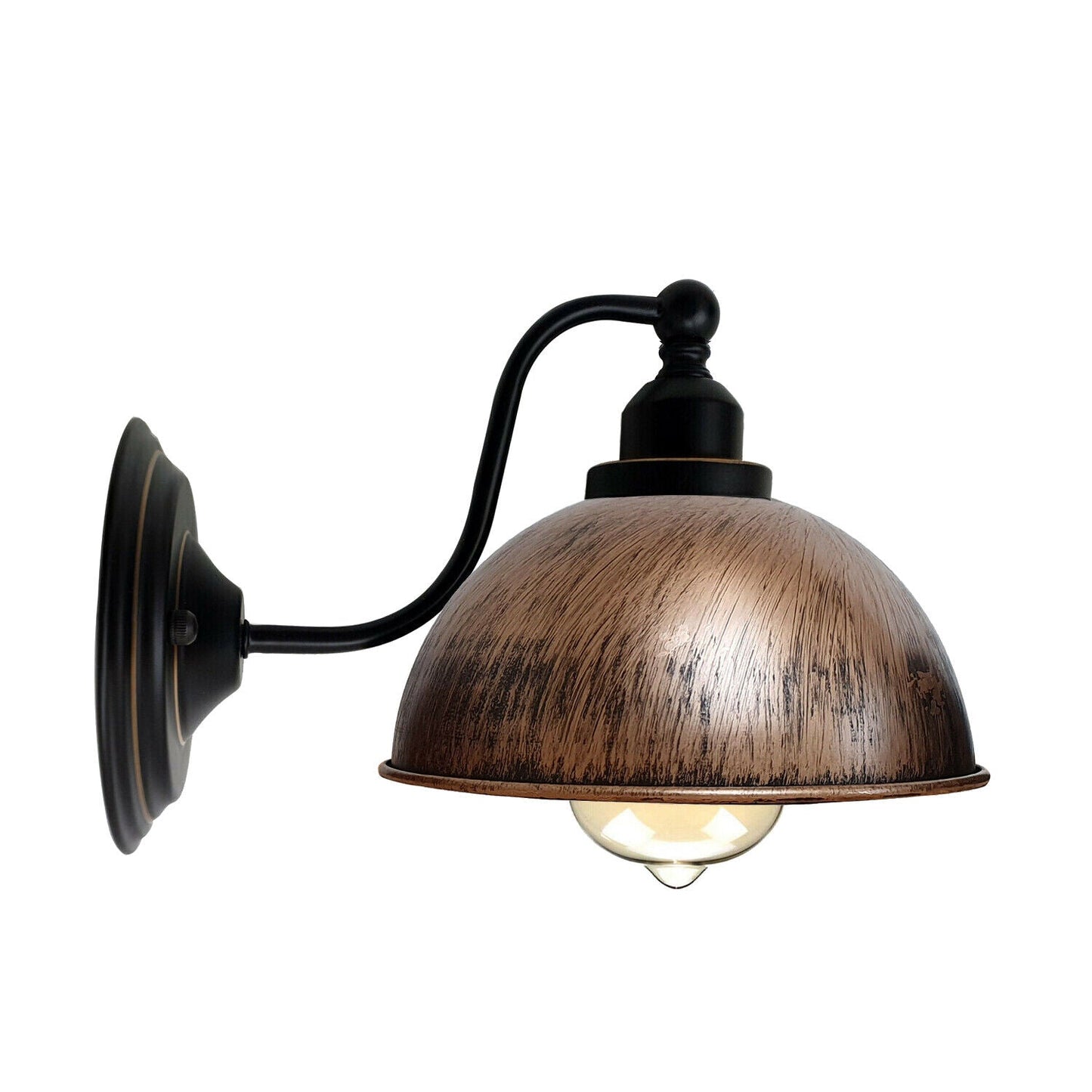 LEDSone Applique Murale Industrielle Vintage Rétro Abat-Jour Intérieur