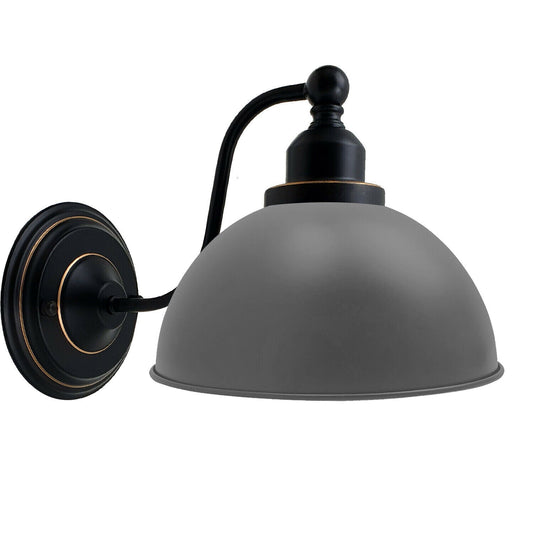 LEDSone Applique Murale Industrielle Vintage Rétro Abat-Jour Intérieur